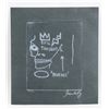 Image 2 : Jean-Michel Basquiat US Pop Art Linocut Signed