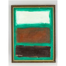 Mark Rothko American Abstract Oil on Canvas