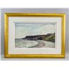 Image 2 : Artist Signed Russian Oil on Panel Seaside 1990