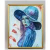 Image 1 : Rene Gruau French Modernist Oil on Canvas