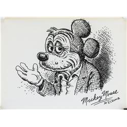 American Pop Ink on Paper Signed R. CRUMB