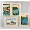 Image 1 : Japanese Woodblock Print Landscape 4 Assorted
