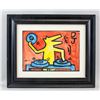 Image 2 : Keith Haring US Pop Art Mixed Media on Paper