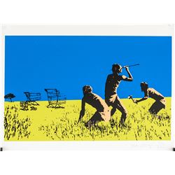 Banksy British Pop Art Signed Lithograph 26/400