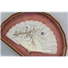 Image 2 : Chinese Watercolor Bird and Flower on Feather Fan