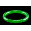 Image 1 : Burma Green Jadeite Carved Bangle