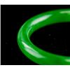 Image 2 : Burma Green Jadeite Carved Bangle