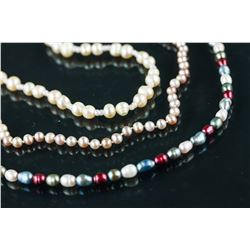 Three Pieces of Pearl Necklaces