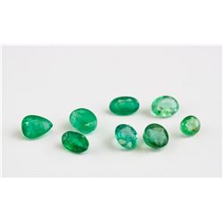 2 Ct Assorted Genuine Emerald RV $200