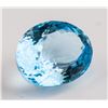 Image 2 : 11.26 Ct Blue Oval Cut Topaz