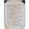 Image 2 : Johnny Cash Autographed Lyrics JSA Letter