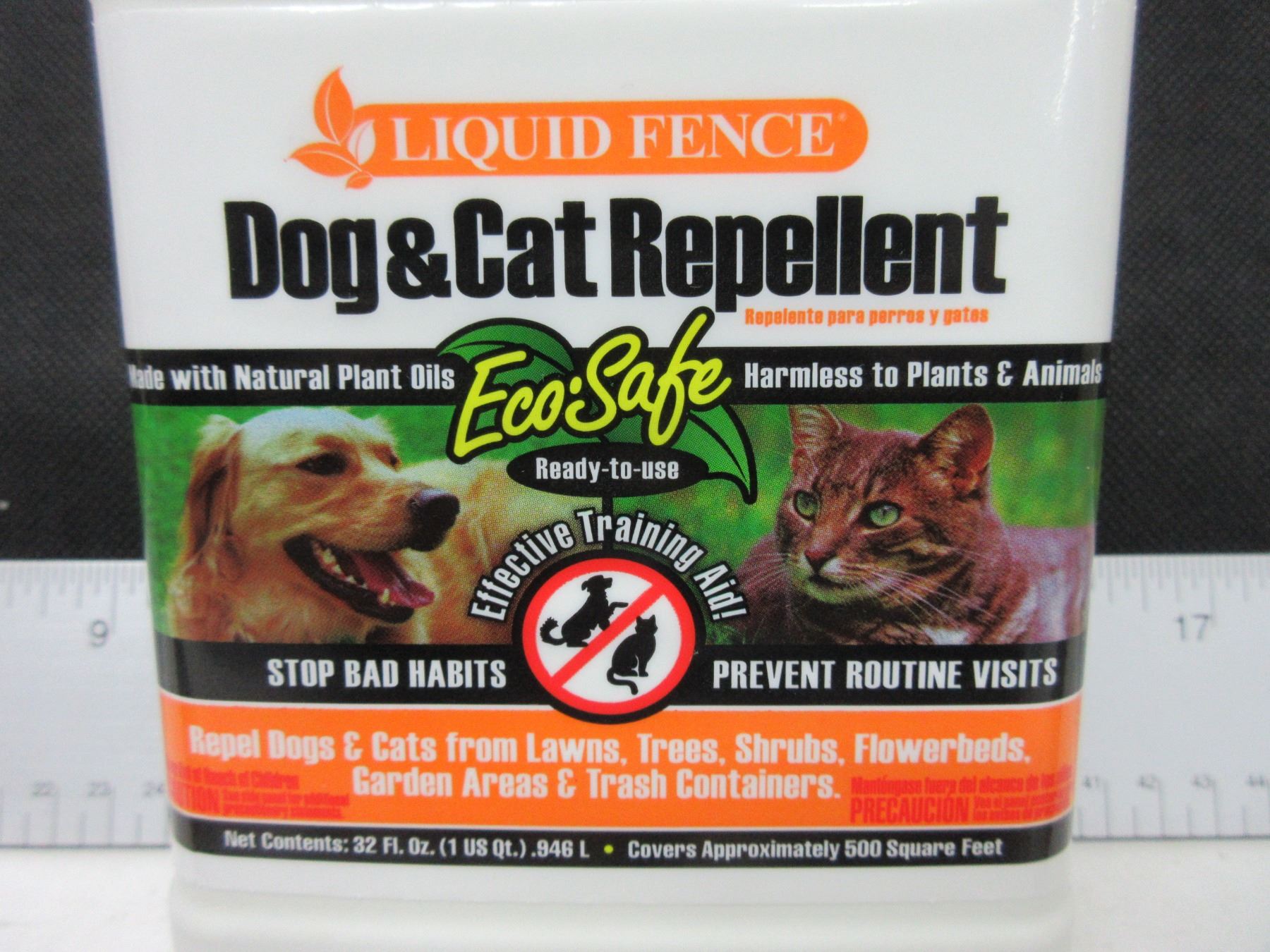 New Liquid Fence Dog & Cat Repellent / EcoSafe stop bad habits like