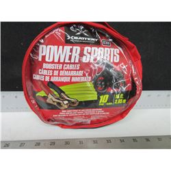 New Power Sports Booster Cables compact for ATV/SxS/Bikes and boats