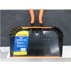 New Large Samona 16inch Dustpan /Excellent for Shop & Garage /wide HD