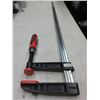 Image 1 : New Bessey 40" x 4-1/2" F-Clamp 1100lbs / TG4.540+2K