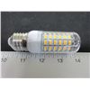 Image 1 : 4 New 69 LED Cobb Lightbulbs / warm white / save on power
