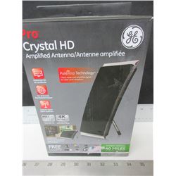 New GE PRO Crystal HD Amplified Antenna / get free local TV