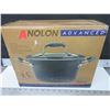 Image 1 : New Anolon Advanced 4.3 liter Covered tapered Saucepot / hard anodized