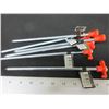 Image 1 : 6 New 10" x 1/4" thick Steel Tent Pegs for hard or rocky ground