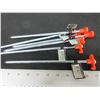 Image 1 : 6 New 10" x 1/4" thick Steel Tent Pegs for hard or rocky ground