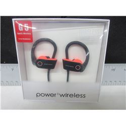 New G5 Sports Power 3 Wireless Earphones with Mic and more