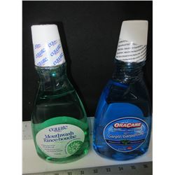 2 New Mouthwash / original mint 750ml  and Peppermint 1 liter
