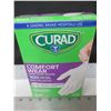 Image 1 : New box of 100 Curad Latex Exam Gloves / Powder free one size fits most