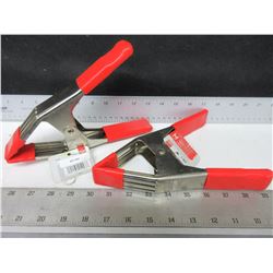2 New Bessey Spring Clamps / Large and strong