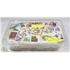 Image 1 : 2 POUNDS OF WORLD STAMPS - MOST ARE
