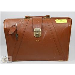 VINTAGE BRIEF CASE W/KEY (JAPAN)
