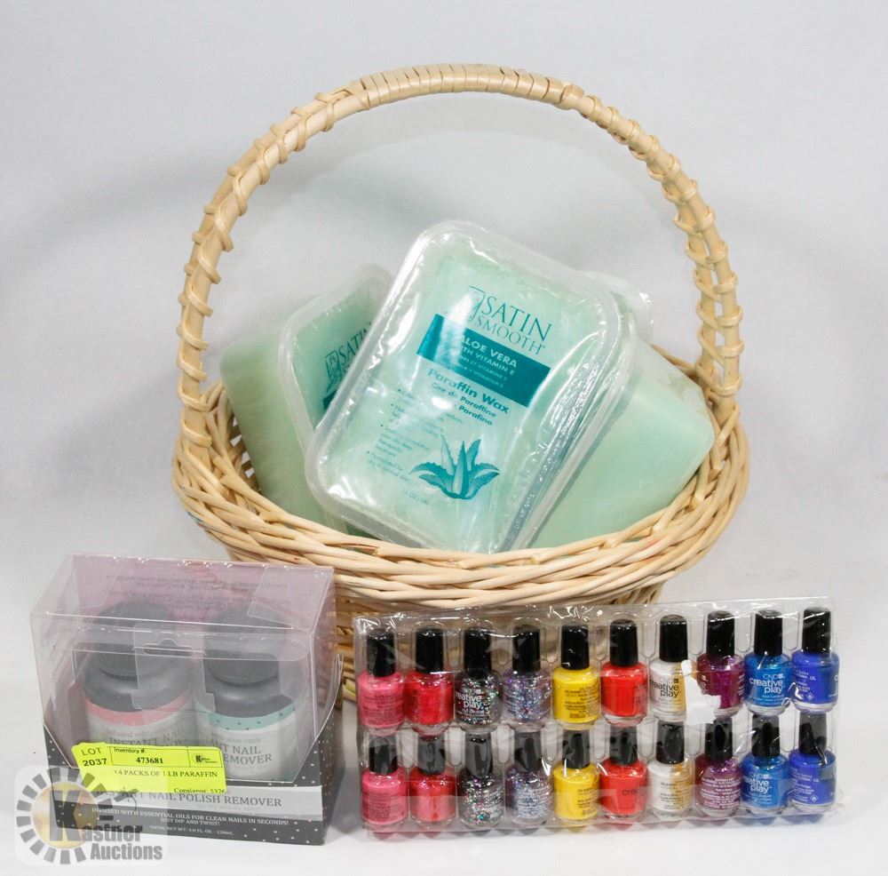 SEALED 4 PACKS OF 1 LB PARAFFIN WAX