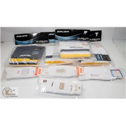 FLAT OF BAUER 800 SERIES YOUTH SOCKS WITH