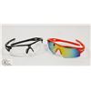 Image 1 : LOT OF TWO NEW SPORTS SUNGLASSES