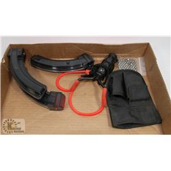 SLING SHOT WITH STEEL BALLS & HOLSTER, WITH 2