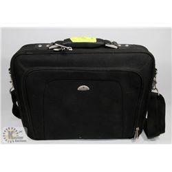 SAMSONITE 16" LAPTOP BAG, SEMI HARD SHELL