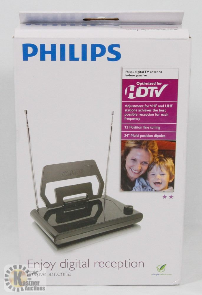 PHILIPS DIGITAL TV ANTENNA PASSIVE INDOOR HDTV