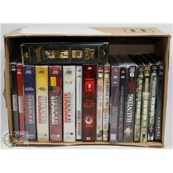 BOX OF SEASONS & TV SERIES' MOVIE BOX SETS-