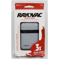 NEW RAYOVAC 6000 MAH POWER BANK