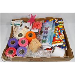 BOX OF CRAFTING ITEMS