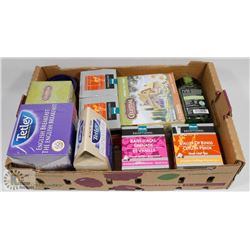 LARGE FLAT OF NEW UNOPENED TEAS