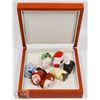 Image 1 : TEAK BOX OF THE SEVEN DWARFS PLANT BUDDIES