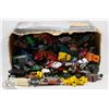 Image 1 : BOX FULL OF OLD HOTWHEELS, DINKY, LESNEY AND