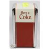 Image 1 : VINTAGE COCA COLA RESTAURANT NAPKIN HOLDER.