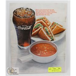 VINTAGE COCA COLA ORIGINAL ADVERTISING