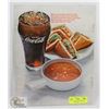 Image 1 : VINTAGE COCA COLA ORIGINAL ADVERTISING