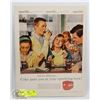 Image 1 : 1956 COCA COLA ORIGINAL ADVERTISING