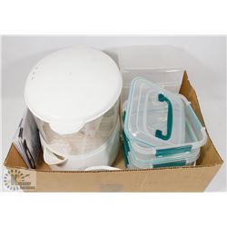 BLACK AND DECKER RICE COOKER AND STORAGE