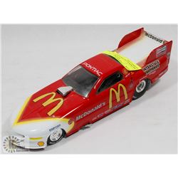 MCDONALDS FIREBIRD DIE CAST FUNNY CAR.