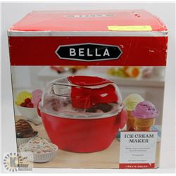 NEW BELLA ICE CREAM MAKER - GENERAL,