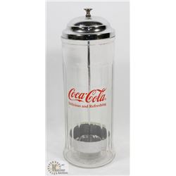 VINTAGE COCA COLA RESTAURANT STRAW HOLDER.